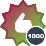 Zdobyłem(-am) 1000 punktów reputacji!