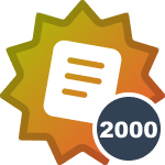 Napisałem(-am) już łącznie 2000 postów!