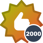 Zdobyłem(-am) 2000 punktów reputacji!