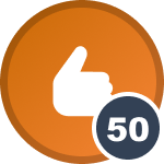 Zdobyłem(-am) 50 punktów reputacji!