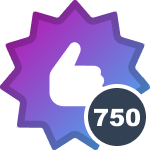 Zdobyłem(-am) 750 punktów reputacji!